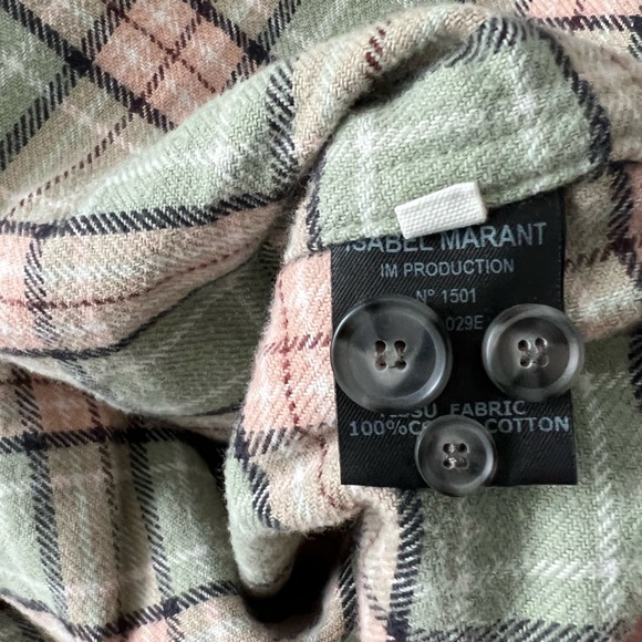 Isabel Marant Etoile plaid shirt - Picture 6 of 7